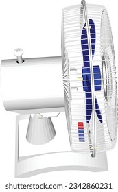 Cooling solutions: Check out our vector desk fan collection.