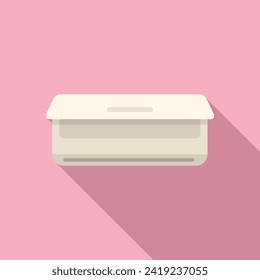 Cooling system icon flat vector. Control unit at home. Repair service