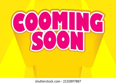 cooming soon vektor design for your new product design 