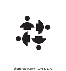 diseño del logotipo del icono del vector de negocios