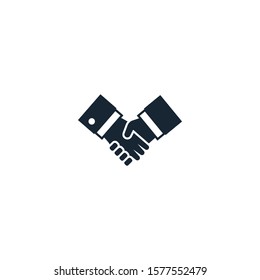 cooperation creative icon. filled illustration. From Success icons collection. Isolated cooperation sign on white background