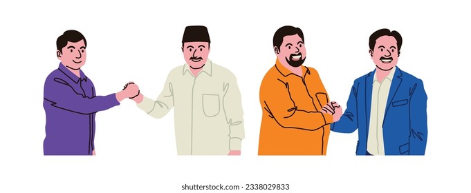 Cooperation is often done between politicians from different parties to achieve common goals on a larger scale, both in the short term and long term.