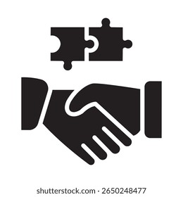 Cooperation Vector Icon which can easily modify or edit
