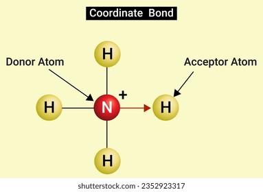 A Co-ordinate bond is a type of alternate covalent bond that is formed by sharing of an electron pair from a single atom