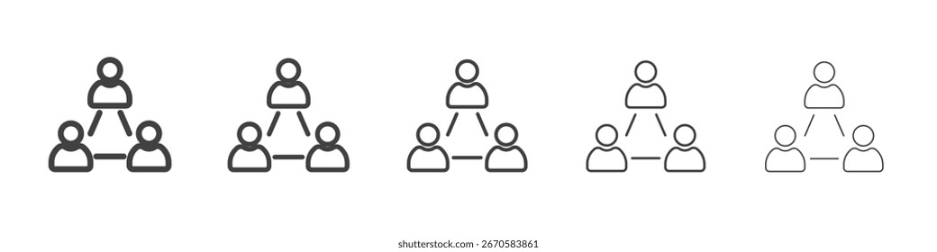Coordine el diseño del icono, logotipo, App, UI. Ilustración vectorial, EPS