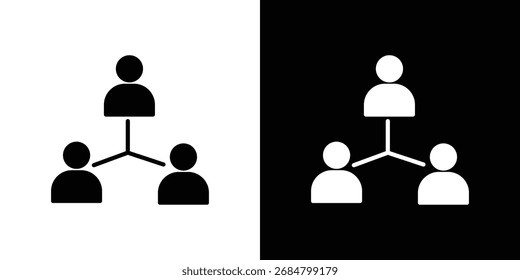 Coordinate icon symbol. simple design editable.