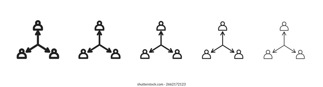 Coordinate icons. simple and modern vector icon designs