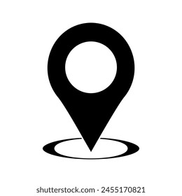 coordinate point map vector icon