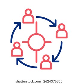 Koordinationssymbolelement für Design