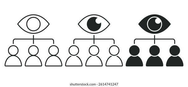 Coordinator people icon. illustration vector