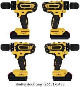 Coordless Impact Contruction Drills Models 