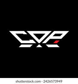 COP letter logo vector design, COP simple and modern logo. COP luxurious alphabet design  