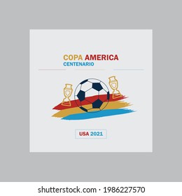 Copa America Instagram ads banner design-ads design