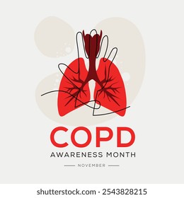 Mês de Conscientização sobre a DPOC (Doença Pulmonar Obstrutiva Crônica), realizado em novembro.