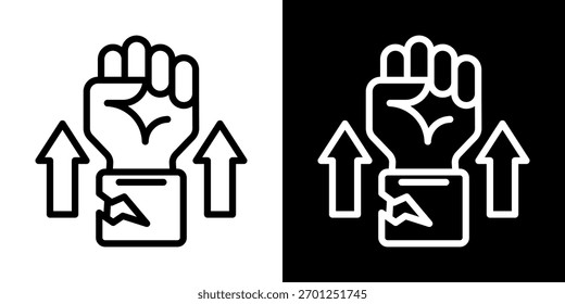 Cope Icono De Línea Ilustración vectorial De Estilo En Blanco Y Negro
