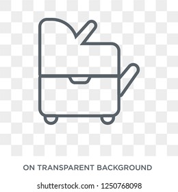 copier icon. copier design concept from Electronic devices collection. Simple element vector illustration on transparent background.