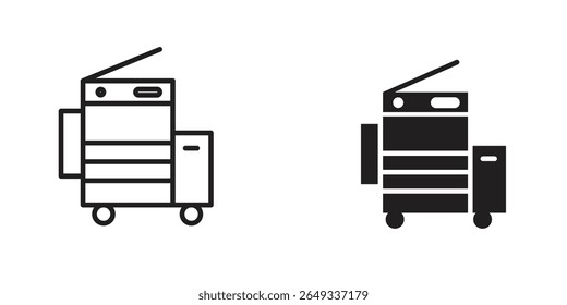 Ícone Copier Ilustrações de design. ícones da Web editáveis