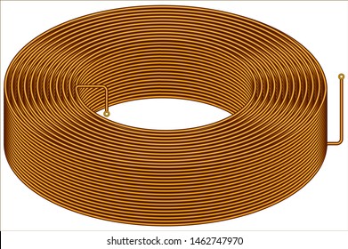 Copper Air Core Wire Coil