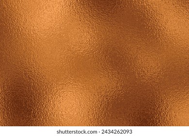 Copper bronze foil texture, background glass effect vector illustration for prints, cmyk color mode.	