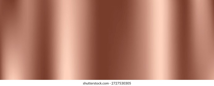 Cobre, metal bronze folha gradiente abstrato vetor fundo