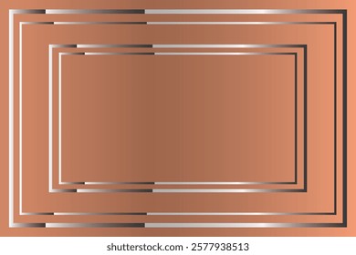 Copper Dancefloor with  thin Elegant Silver Lines Design