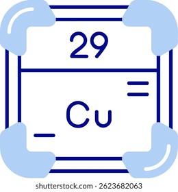 Kupfer Linie Vektor Icon Design