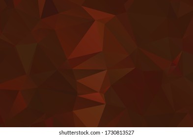 Copper Low Poly background Decorative vector abstract 