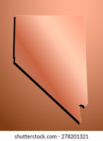 copper map of state nevada