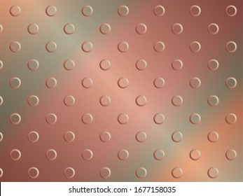 copper plate vector illustration as a background texture