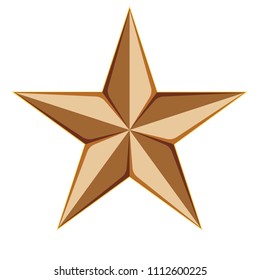 Copper Star illustration