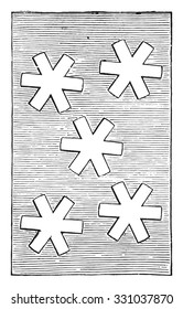 Copper strip, vintage engraved illustration. Industrial encyclopedia E.-O. Lami - 1875.
