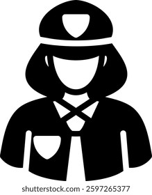 Cops Icon Element For Design