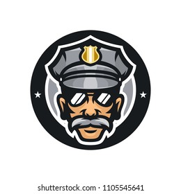Cops vector mascot icon illustration
