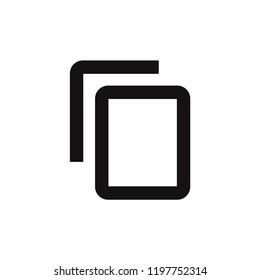 Copy content vector icon