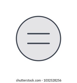 Copy copyright derivate no restriction right icon. Vector illustration