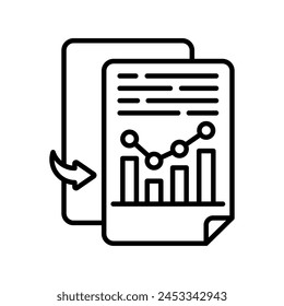 Copy Data  icon in vector. Logotype
