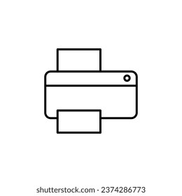 Copy, device, printer icon. vector trendy style flat illustration on white background..eps