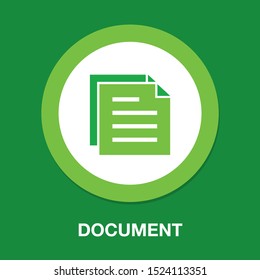 Copy document icon - web page symbol - office file format