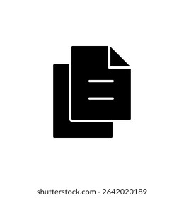 copy, duplicate button icon vector