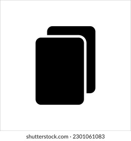 Copy or duplicate content icon in line style design for website design, app, UI. vector illustration on white background