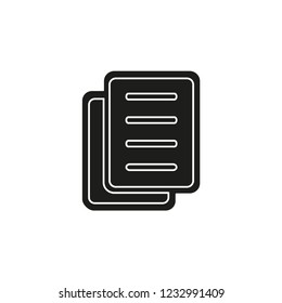 copy file icon, document icon