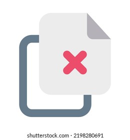 Copy Files Icon with Flat Style