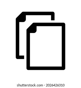 Copy files icon.data,page (vector illustration)