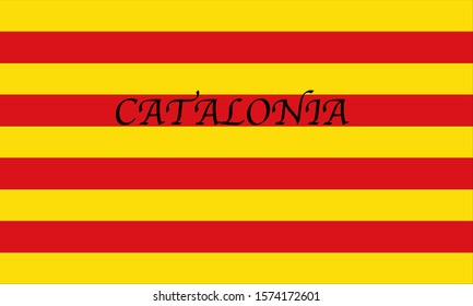 Copy flag of autonomy Spain Catalonia