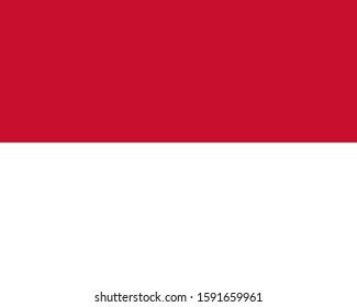 Copy of the flag of the Principality of Monaco
