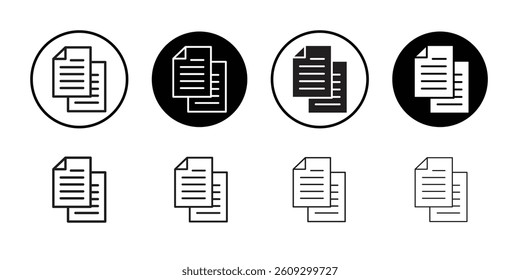 Copy icon Black and white logo