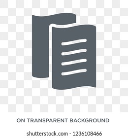 Copy icon. Copy design concept from  collection. Simple element vector illustration on transparent background.