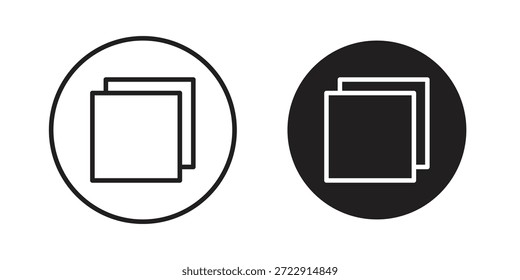 Copiar coleção de designs de ícone para celular, interface do usuário, web.