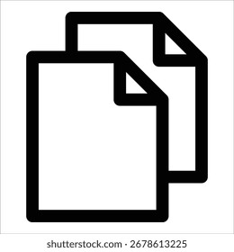 Elemento De Icono De Copia Para Diseño