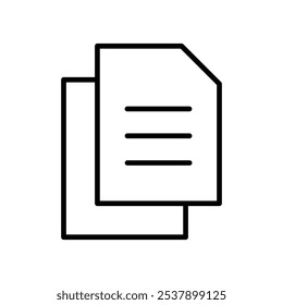 Copy icon logo set vector